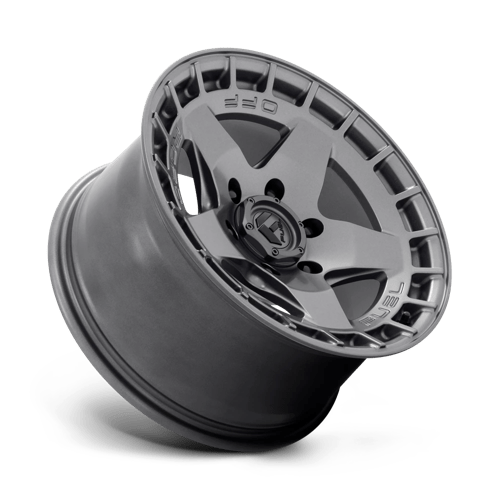 Fuel 1PC D734 Warp - 17X9 -12mm - Matte Gun Metal