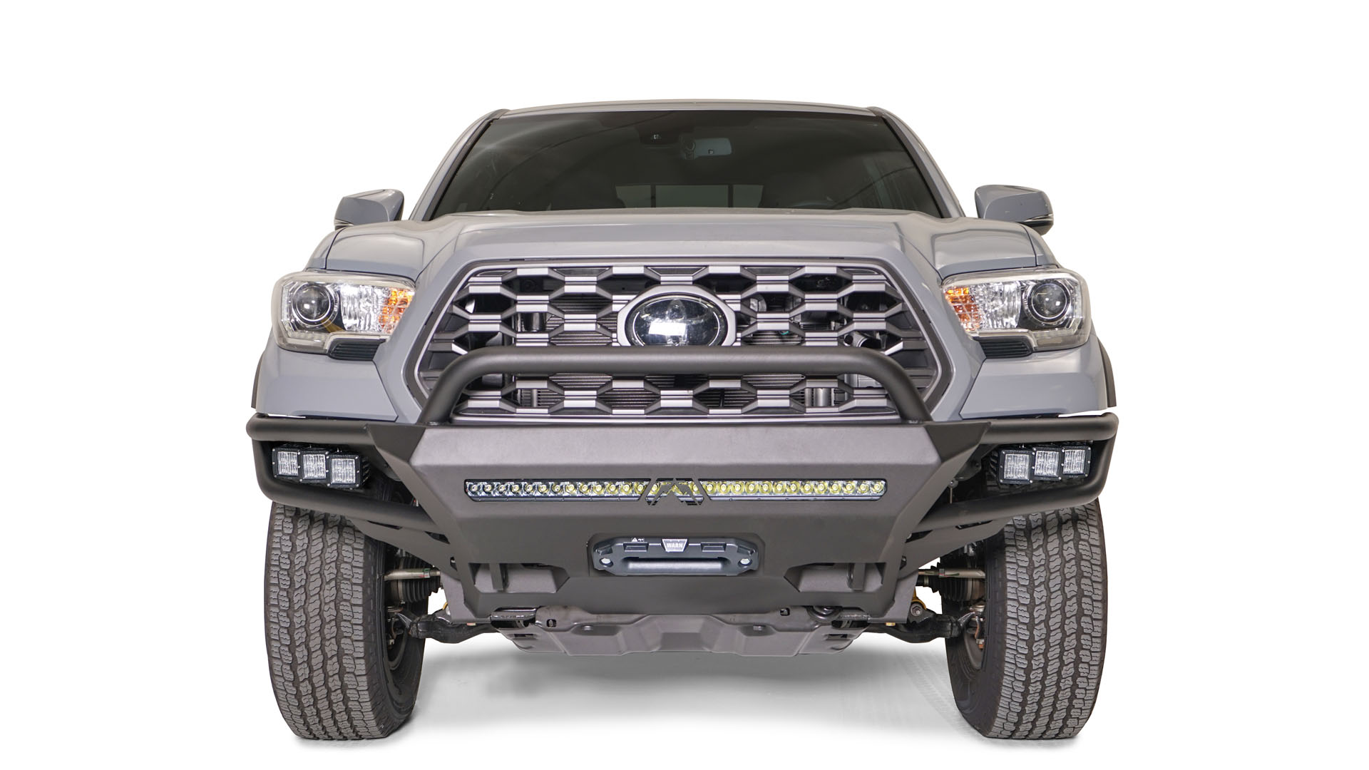Fab Fours Pre-runner Guard Ultra Light Hybrid TB16-02-1 for Toyota Tacoma 2016-2023