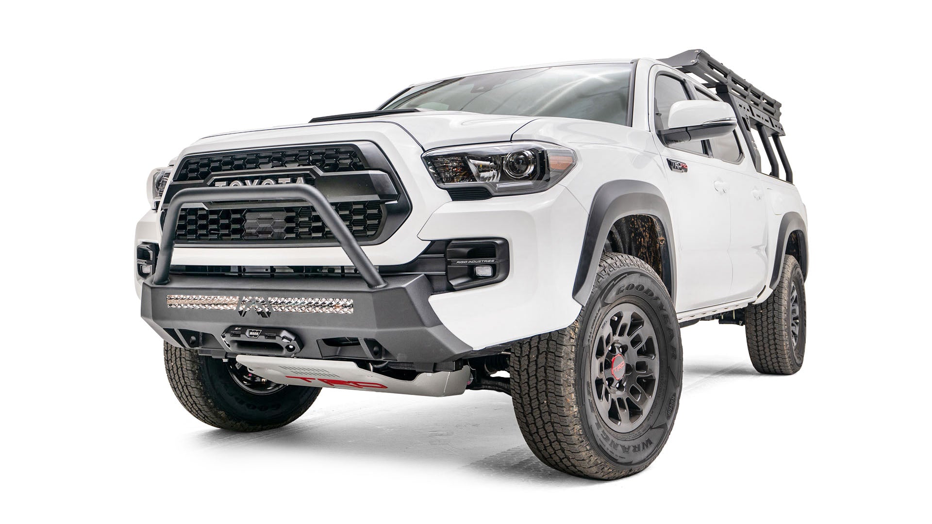 Fab Fours Hidden Winch Mounts TT16-N3653-1 for Toyota Tacoma 2016-2023