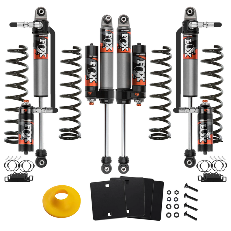 FOX 2.5 Performance Elite 2 inch Lift Kit for Jeep Wrangler JL 2 Door (18-ON) – Standard (Up to 50 lbs) / Standard (0-200 lbs)