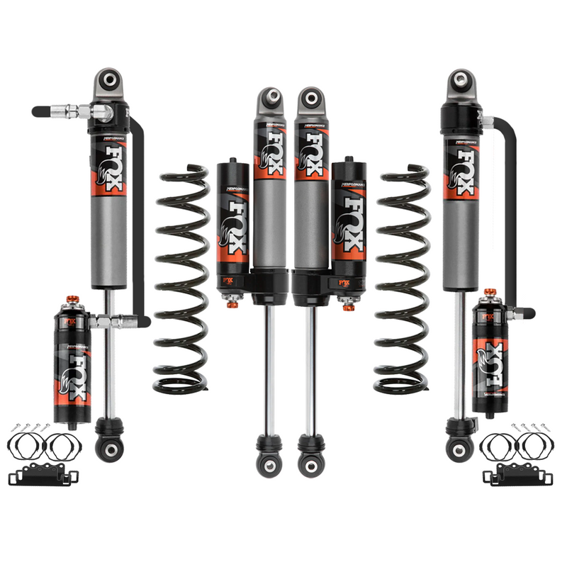 FOX 2.5 Performance Elite 2 inch Lift Kit for Jeep Wrangler JL 2 Door (18-ON) – Standard (Up to 50 lbs) / None - I'll use my own