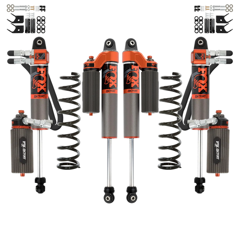 FOX 3.0 Factory Race 2 inch Lift Kit for Jeep Wrangler JL 2 Door (18-ON) – Standard (Up to 50 lbs) / None - I'll use my own