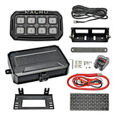ARB NACHO Switch System NAC11SW heavy-duty electronic control kit with wiring, relay, mounting brackets, and waterproof case
