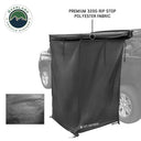 Mudify XD Nomadic 90 Degree Pivot Shower Awning - Quick Deploying w/Light Strip & Black Out on a 4Runner with ripstop polyester fabric panel