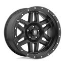 XD Xd128 Machete - 20X9 00mm - Satin Black With Reinforcing Ring, heavy-duty off-road wheel by XD