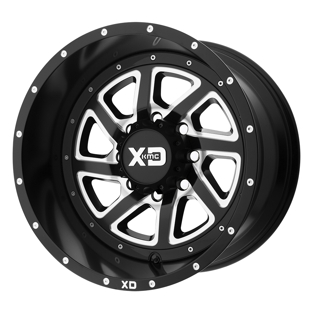 XD Xd833 Recoil - 17X9 -12mm - Satin Black Milled With Reversible Ring