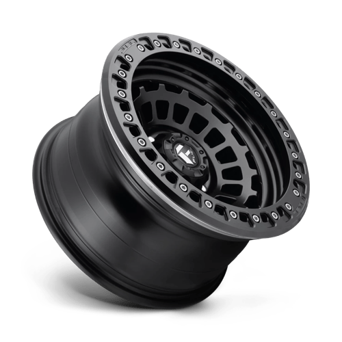 Fuel 1PC D101 Zephyr Beadlock - 17X9 -15mm - Matte Black