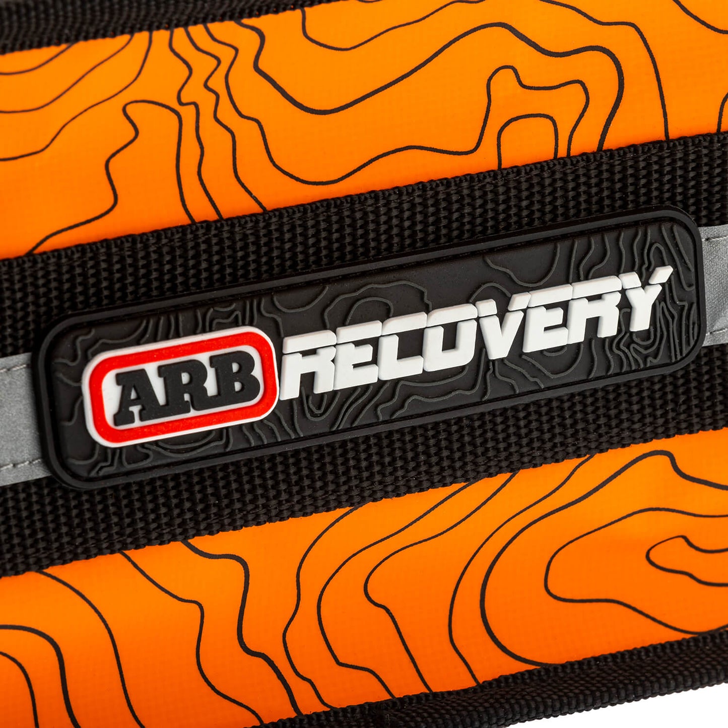 ARB Micro Recovery Bag ARB504A high-visibility orange fabric with reinforced black handle for off-road gear storage