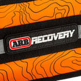 ARB Micro Recovery Bag ARB504A high-visibility orange fabric with reinforced black handle for off-road gear storage