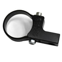 Baja Designs 1.5in LED Horizontal Mount with anodized black aluminum clamp and stainless steel fastener for off-road lighting