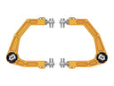 ICON 2024 Toyota Tacoma Billet Upper Control Arm w/ Delta Joint Pro - Gold Anodized by Mudify, heavy-duty suspension upgrade