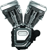 S&S Cycle 07-16 Touring Models T111 T-Series Long Block Engine - Wrinkle Black