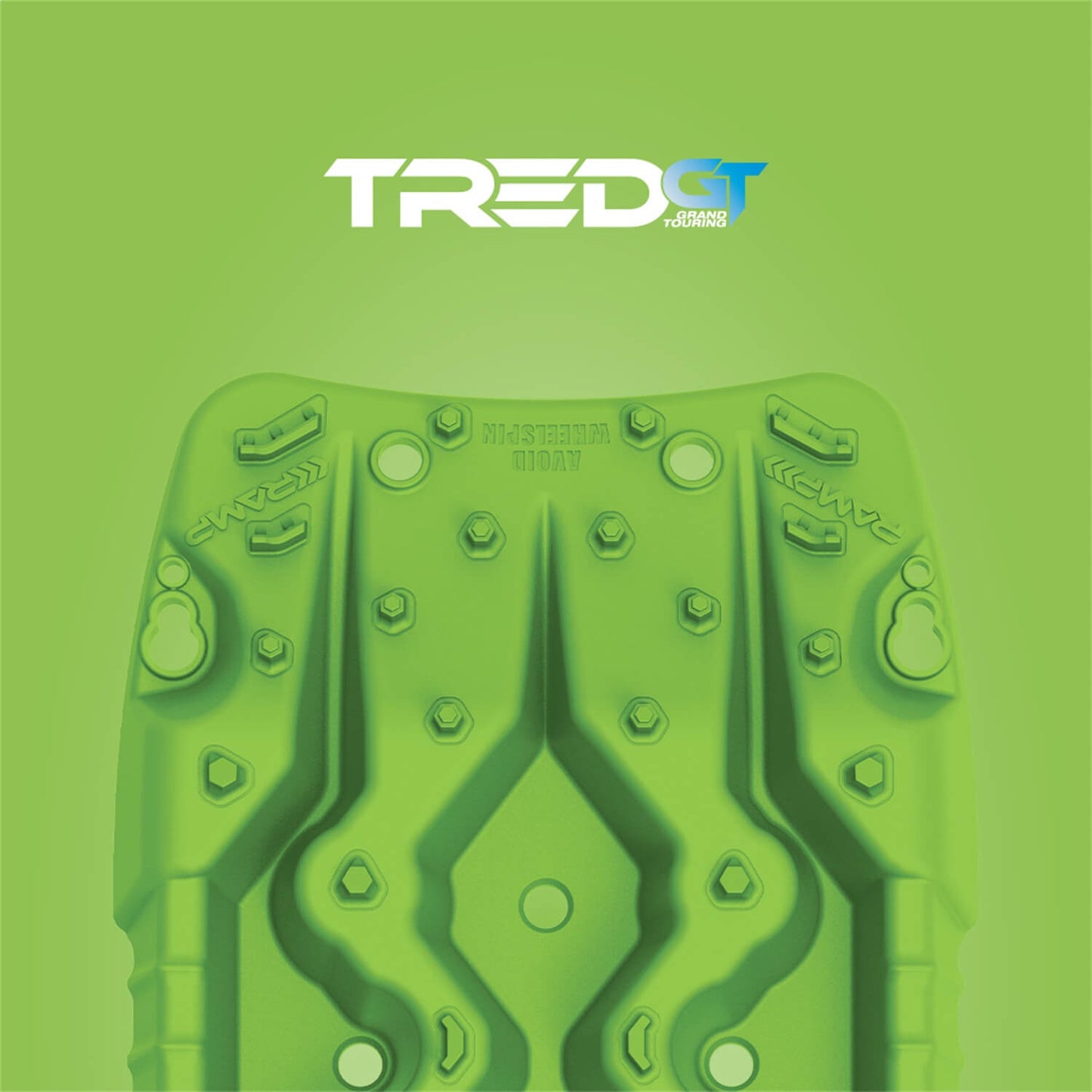 ARB TRED GT Fluorescent Green Recovery Boards TREDGTGR heavy-duty automotive-grade polypropylene traction plate for 4x4 vehicles