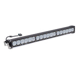 Baja Designs OnX6 Series Wide Driving Pattern 30in LED Light Bar with sealed optics and black aluminum housing for off-road vehicles