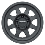 Mudify Method MR701 17x8.5 0mm Offset 5x150 110.5mm CB Matte Black Wheel designed for off-road 4x4 applications.