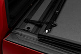 BAK BAKFlip MX4 Hard Folding Tonneau Cover 448446 for Toyota Tacoma (24-ON) with heavy-duty latch and textured matte finish panel
