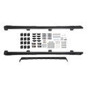 ARB BASE Rack Mount Kit with Deflector - For 1770040 for 200 Series Land Cruiser, heavy-duty steel, includes mounting hardware and wind deflector