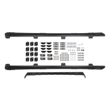 ARB BASE Rack Mount Kit with Deflector - For 1770040 for 200 Series Land Cruiser, heavy-duty steel, includes mounting hardware and wind deflector