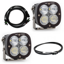 Baja Designs Jeep JL/JT Rubicon Steel Bumper LED Light Kit XL Pro w/Upfitter with dual high-performance LED pods and wiring harnesses