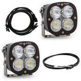 Baja Designs Jeep JL/JT Rubicon Steel Bumper LED Light Kit XL Pro w/Upfitter with dual high-performance LED pods and wiring harnesses