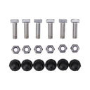 ARB Awning T-Bolt Kit 815251 six-piece stainless steel bolt, nut, and protective cap set for off-road awning mounting