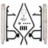 4412820 - SUM RAIL 70 DC FLARED MY24 ON MT BK REQUIRES 4412800 Mudify heavy-duty off-road side rails for 2024 Toyota Tacoma