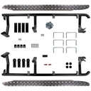 4412805 - SUMMIT STEP 70 DC 8 CYL MY24 MT BK REQUIRES 4412810/820/825 Mudify heavy-duty side steps for 2024 Toyota Tacoma