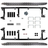 4412805 - SUMMIT STEP 70 DC 8 CYL MY24 MT BK REQUIRES 4412810/820/825 Mudify heavy-duty side steps for 2024 Toyota Tacoma