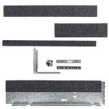 ARB Roller Floor Drawer Left Side Floor Adapter RFFKADP1045L with heavy-duty corrosion-resistant steel and carpet strips
