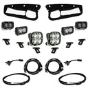 Baja Designs 21-22 Ford Bronco w/Steel Bumper S2 SAE Pro Fog Pocket Light Kit w/Upfitter - Clear high-performance LED lighting kit
