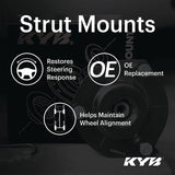 KYB Shocks & Struts Front Strut Mount (individual) SM5895 for 15-21 Chevrolet Colorado / GMC Canyon with OE replacement quality