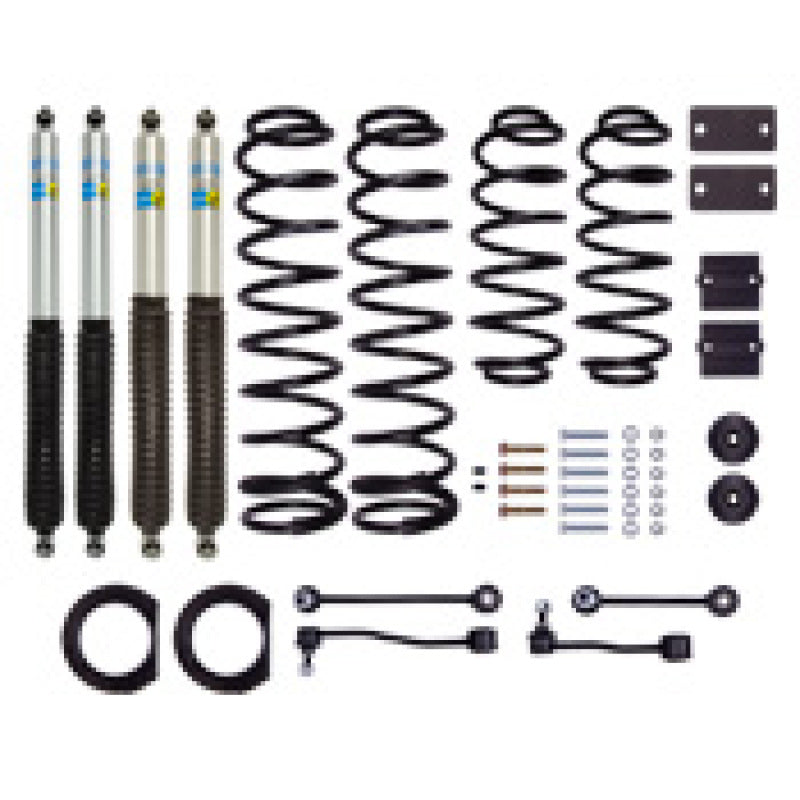 Bilstein 18-23 Jeep Wrangler JL 4DR B8 5100 1.5in Suspension Lift Kit (With Winch) heavy-duty coil springs and shocks