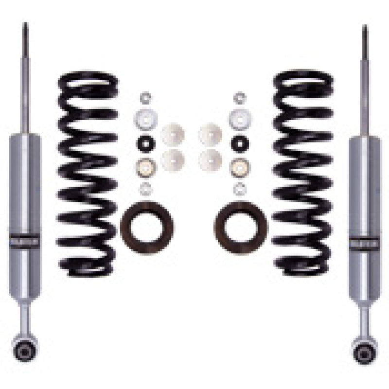 Bilstein B8 6112 Front Shock Kit for 07-21 Toyota Tundra - Assembly with heavy-duty coil springs and mounting hardware