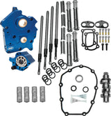 S&S Cycle 2017+ Oil Cooled M8 Models Chain Drive 465C Cam Chest Kit w/ Chrome Pushrod Tubes