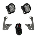 Baja Designs 13-16 Jeep JK Rubicon X/10th Anne/Hard Rock Squadron-R Sport LED Light Kit with mounts and wiring harness