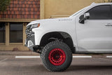Addictive Desert Designs 2019 Chevrolet Silverado 1500 SF Front Bumper w/ Winch Mount&Sensor Cutout, steel with sensor and light mounts
