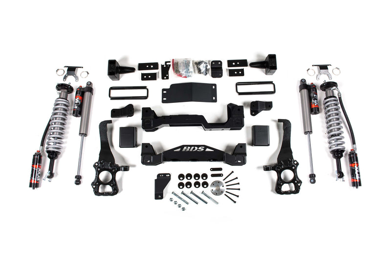 BDS 4 Inch Lift Kit | FOX 2.5 Performance Elite Coil-Over | Ford F150 (15-20) 4WD – FOX 2.5 Performance Elite