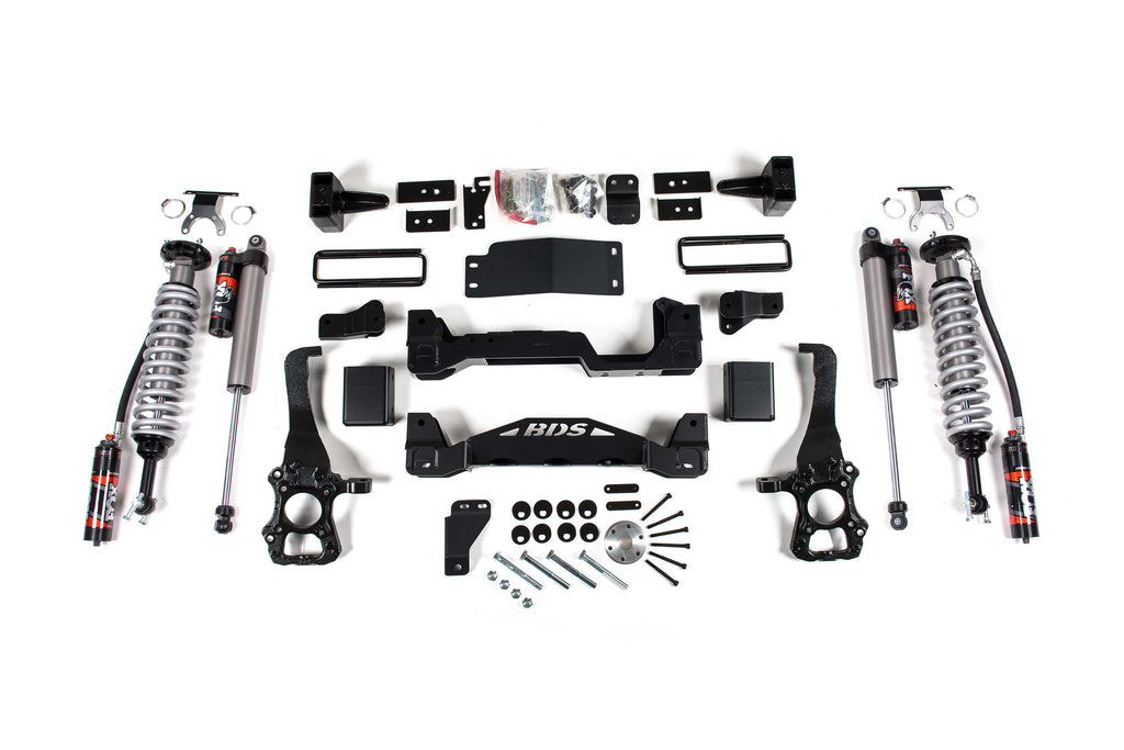 BDS 4 Inch Lift Kit | FOX 2.5 Performance Elite Coil-Over | Ford F150 (15-20) 4WD