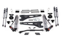 BDS 3 Inch Lift Kit w/ Radius Arm | FOX 2.5 Coil-Over Conversion - Performance Elite | Ford F250/F350 Super Duty (23-24) 4WD suspension components with heavy-duty arms, coil-over shocks, and hardware from BDS Suspension.