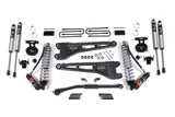 BDS 3 Inch Lift Kit w/ Radius Arm | FOX 2.5 Coil-Over Conversion - Performance Elite | Ford F250/F350 Super Duty (23-24) 4WD suspension components with heavy-duty arms, coil-over shocks, and hardware from BDS Suspension.