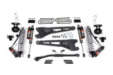 BDS 3 Inch Lift Kit w/ Radius Arm | FOX 2.5 Coil-Over Conversion - Performance Elite for 2023-24 Ford F250/F350 Super Duty 4WD components laid out