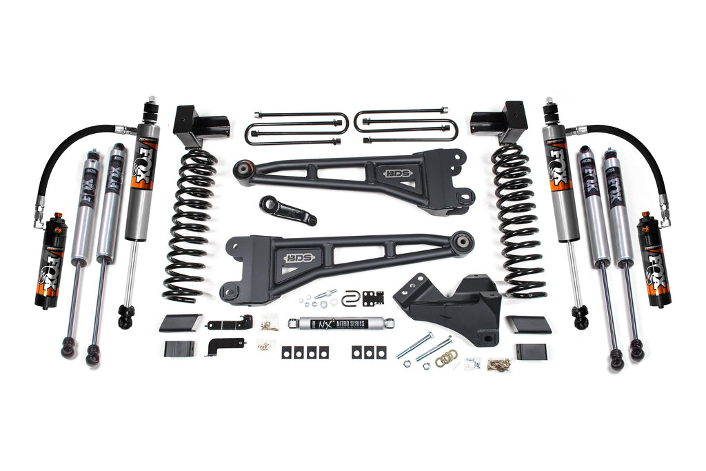 BDS 5 Inch Lift Kit w/ Radius Arm | Ford F250/F350 Super Duty (23-24) 4WD | Diesel