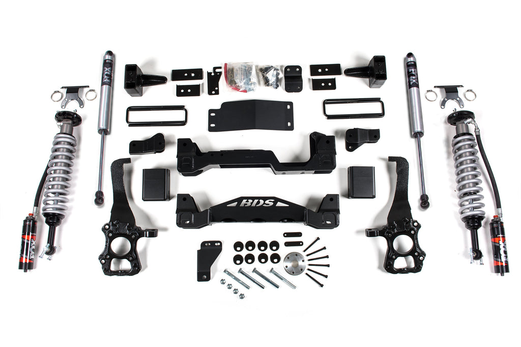 BDS 6 Inch Lift Kit | FOX 2.5 Performance Elite Coil-Over | Ford F150 (15-20) 4WD