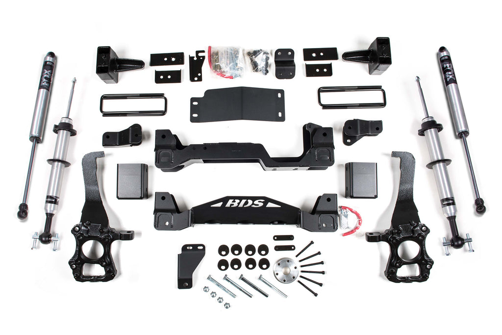 BDS 6 Inch Lift Kit | FOX 2.0 IFP Strut | Ford F150 (15-20) 4WD