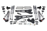 BDS 4 Inch Lift Kit w/ Radius Arm | FOX 2.5 Performance Elite Coil-Over Conversion for 2017-2019 Ford F250/F350 Super Duty Diesel with suspension components