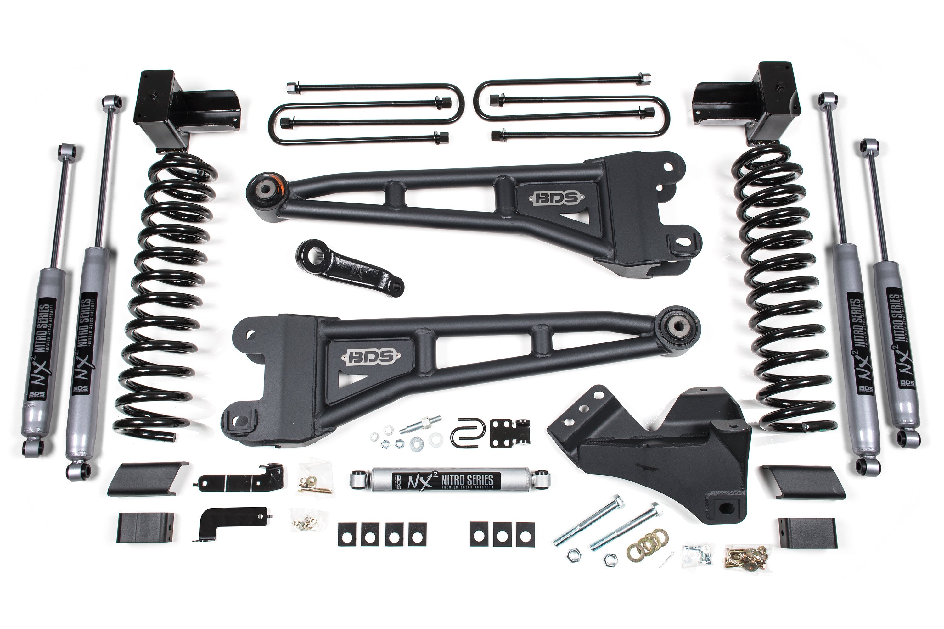 BDS 5 Inch Lift Kit w/ Radius Arm | Ford F250/F350 Super Duty (20-22) 4WD | Gas