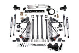 BDS 6 Inch Lift Kit w/ 4-Link | FOX 2.5 Performance Elite Coil-Over Conversion | Ford F250/F350 Super Duty (17-19) 4WD | Diesel suspension components kit