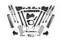 BDS Suspension BDS 6 Inch Lift Kit | 4-Link Conversion | Ford F250/F350 Super Duty (17-19) 4WD | Diesel heavy-duty shocks springs and hardware components