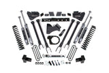 BDS Suspension BDS 6 Inch Lift Kit | 4-Link Conversion | Ford F250/F350 Super Duty (17-19) 4WD | Diesel components kit laid out