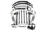 BDS Suspension BDS 6 Inch Lift Kit | 4-Link Conversion | Ford F250/F350 Super Duty (17-19) 4WD | Diesel heavy-duty springs shocks hardware components